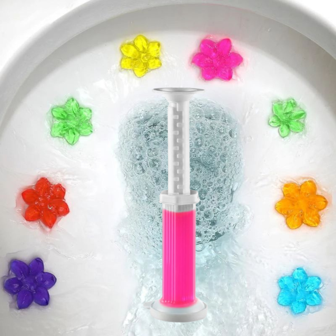 gels nettoyants pour wc - Nettoie, parfume, décore vos toilettes
