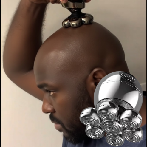 rasoir rotatif électrique - rechargeable; Rapide; sans irritation