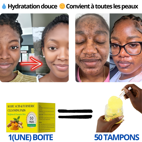 50 Patch de Curcuma: anti-bouton, eclat naturel