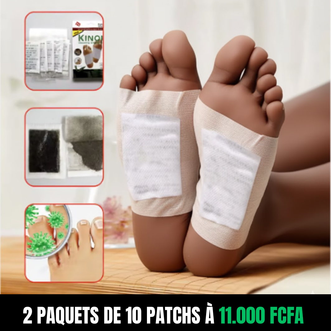 Patchs KINOKI - Soulage, détoxifie, purifie
