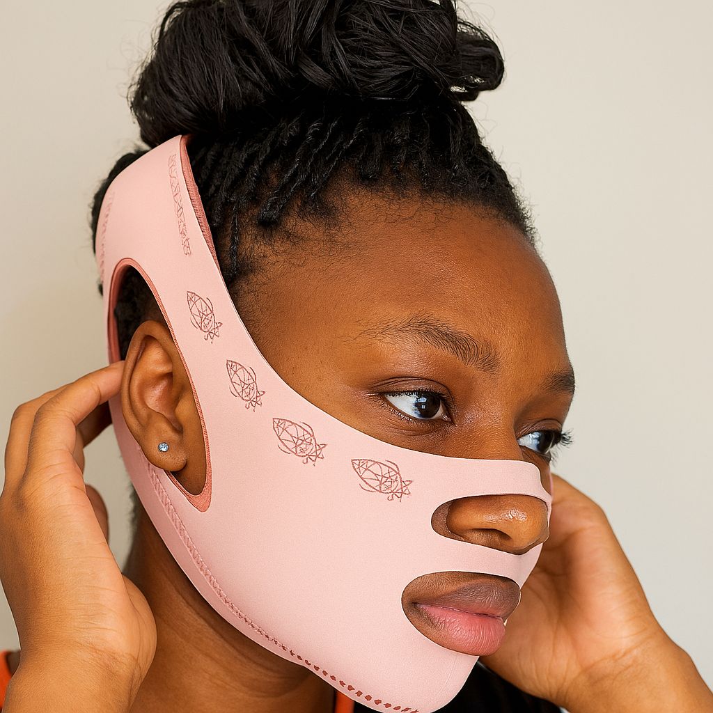 Masque Facial - Raffermit la peau, redessine l’ovale du visage