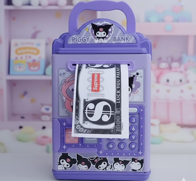 CAISSE ELECTRONIQUE KUROMI - INITIEZ VOTRE  ENFANT A L'EPARGNE