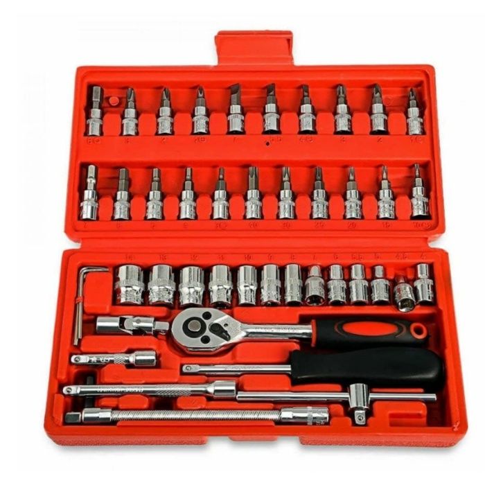 boite a outils de 46 Pièces, Portable – Léger – Pratique