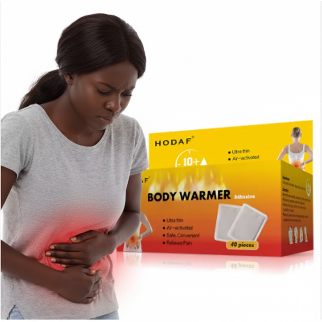 Patchs chauffants anti-douleur - Chaleur, soulagement, Discret